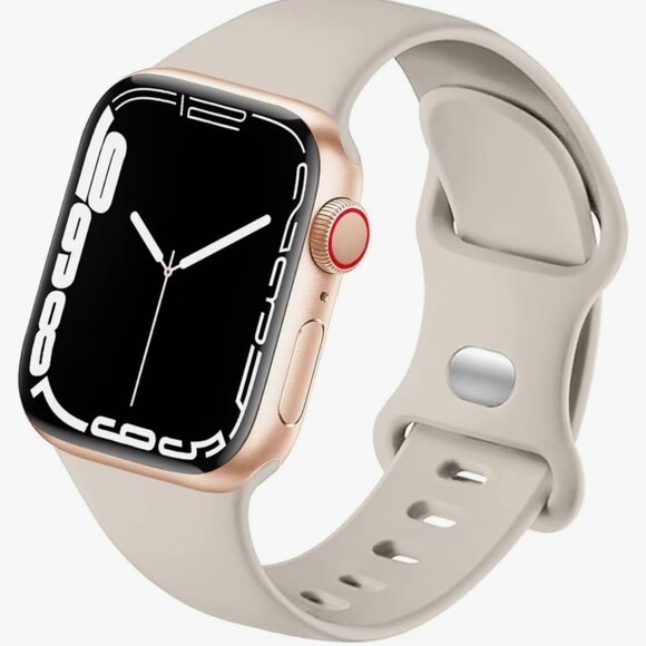 Other - Set of TWO Silicone Sport Band for Apple Watch